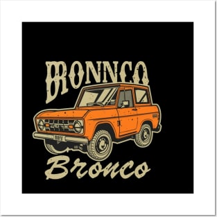 1966-1977 Bronco Grille Posters and Art